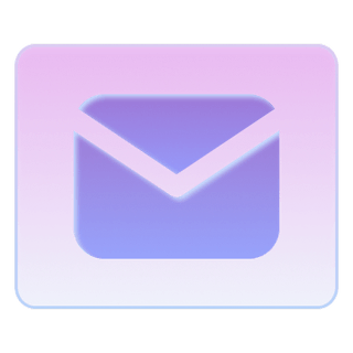 Ícono de contacto de correo electrónico para asistencia de soporte de Kelzovia AI